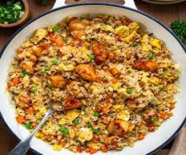 Nasi Goreng Ayam / சிக்கின் பிரைட் ரைஸ் 