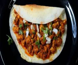 T09.Thosai - Chicken Masala / தோசை - கோழி மசாலா 