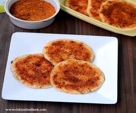 T29.Uthappam - Podi / ஊத்தப்பம் - பொடி  