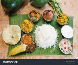 VEGETARIAN SET MEAL- INDIAN RICE / வெஜ்தரின் செட் மில் - புழுங்கல் அரிசி 
