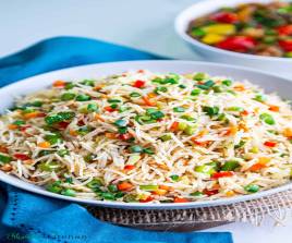 Veg. Nasi Goreng Cina / வெஜ் சைனீஸ் பிரைட் ரைஸ் 