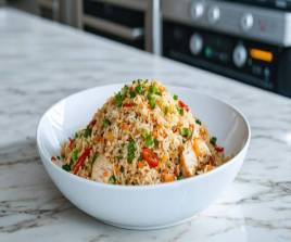 Nasi Goreng De Leaf Fish/நாசி கோரெங் தே இலை மீன்
