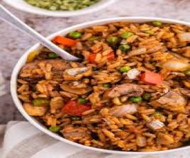 Veg. Nasi Goreng Sardin/ வெஜ் சார்டின் பிரைட் ரைஸ் 